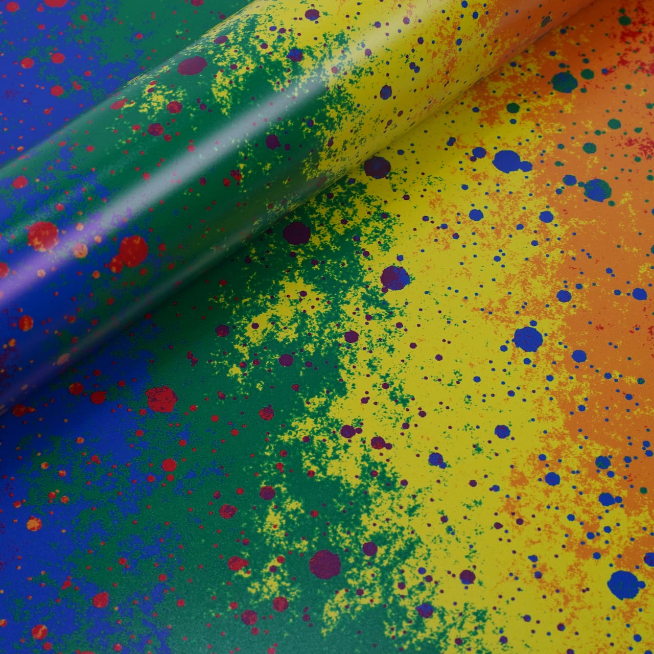 Rainbow Pattern Permanent Vinyl by Make Market®